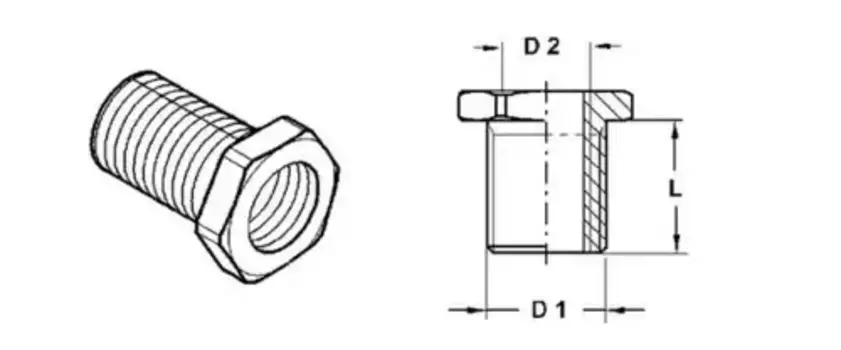 переходник пневмосистемы WABCO 893 104 058 4