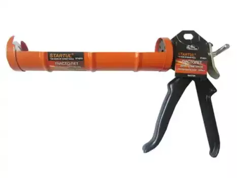 пистолет для герметика полукорпусной! 310мл\ MASTER ST4051 STARTUL