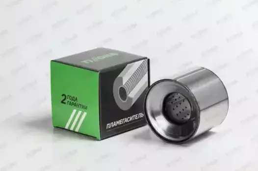 пламегас.коллект.!120x100x63 нерж. (диаметр трубы 63мм, общая длина 100мм диаметр 120мм)\ Z12010063 TIXONA