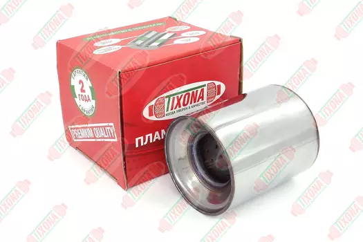 пламегас.коллект.!95x130x57 нерж. (диам.трубы 57мм,общая длина 130мм диаметр бочонка 95мм)\ Z9513057 TIXONA