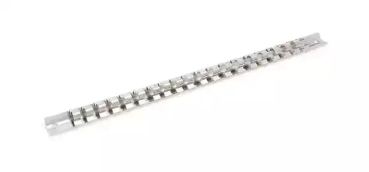 планка для головок! металлическая 1/4'', 20 посадочных мест\ 976020 ДЕЛО ТЕХНИКИ