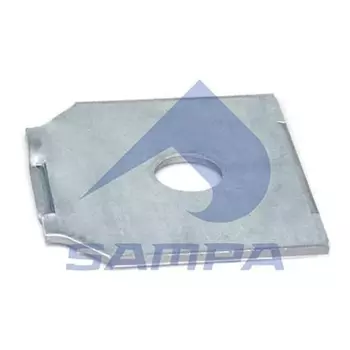 пластина крепления полурессоры! 120x125x5\ BPW 114.291 SAMPA