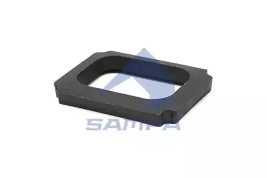 пластина кронштейна рессоры! (м)72.5x60x12\BPW 071.045 SAMPA