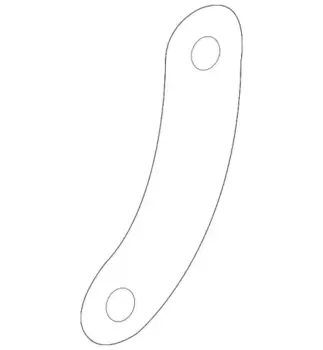 ПЛАСТИНА ПОДКЛАДОЧНОЯ 7L0407357B VAG