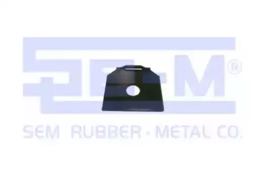 пластина полурессоры! 24.2mm 120x125x5\ BPW 10915 SE-M