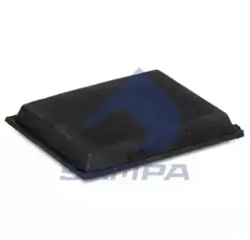пластина резиновая ! 87.5x105x18.5\MAN 020.083 SAMPA