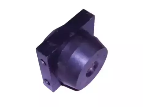 пластина с амортизатором крепления КПП!в сборе\ МАЗ 642208-1715044