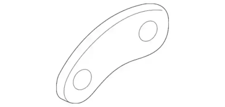 пластина стопорная болтов ШРУСа!\ VAG 1K0407357B