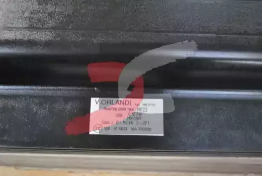 плита монтажная! MP23, 22 Т, 960X665X40\ V.Orlandi 1255410