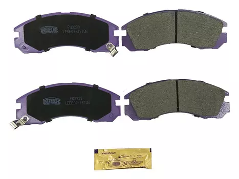 Тормозные колодки дисковые передняя ось NIBK PN3233