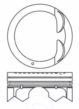 PN40021 ПОРШЕНЬ В СБОРЕ 050 SSANG YONG G20DG20DF AUTOWELT