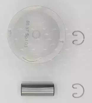 PN-52101 поршень 0.50 MERCEDES 2.0 M102 палец 22mm AUTOWELT