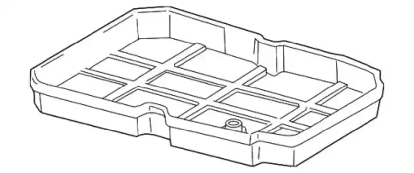 Поддон картера двигателя MB 140 270 08 12