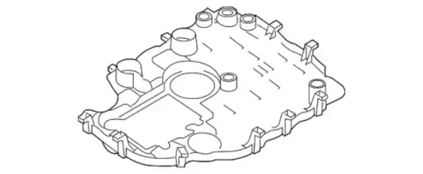 Поддон картера двигателя VAG 06J103138AE
