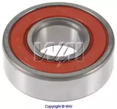 подшипник генератора! 15x35x11 \ 6-202-4 WAI