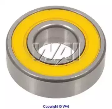 подшипник генератора! 17x40x12 BOSCH \ 6-203-4E WAI