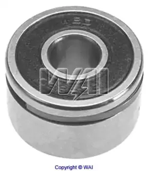 подшипник генератора! Mitsubishi 8x23x14\ Honda, Mazda, Mitsubishi, Ford 10-885-4W WAI