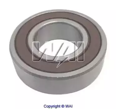 подшипник генератора! пластиковая обойма Marelli 16.96x34.97x9.94мм\ 6-103-4W-1 WAI