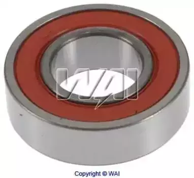 подшипник генератора! шариковый 17x35x10\Scania G/P/R 03.04> 6-103-4 WAI