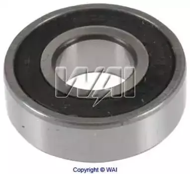 подшипник генератора! шариковый 17x40x12 \ 6-203-4 WAI