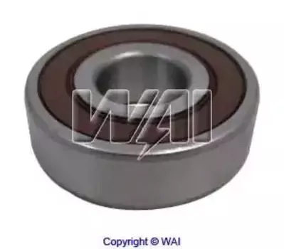 подшипник генератора! шариковый 40x17x12\ 10-6203-4W WAI