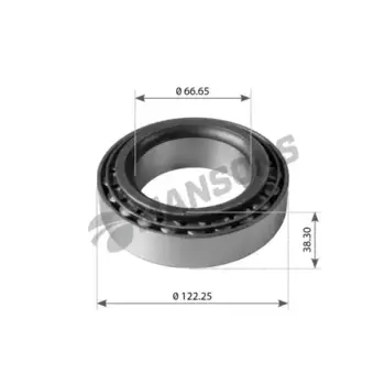 подшипник роликовый !ступицы передн.внутр. \IVECO, VOLVO, MERITOR 23.2.3 MANSONS