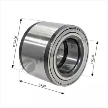 подшипник ступицы! роликовый d60xd108x75,5mm \MB Actros/Atego 700.786 MANSONS