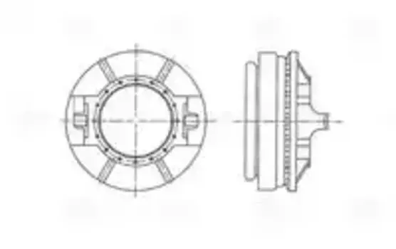 Подшипник выжимной сцепления TRIALLI CT 0802