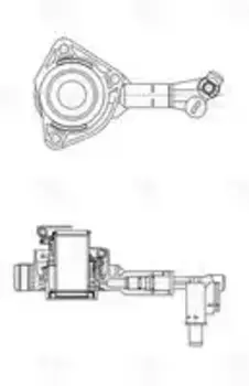Подшипник выжимной сцепления TRIALLI CT 1007