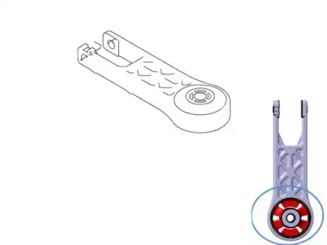 Подушка крепления двигателя HAVAL 1001320AKZ20B