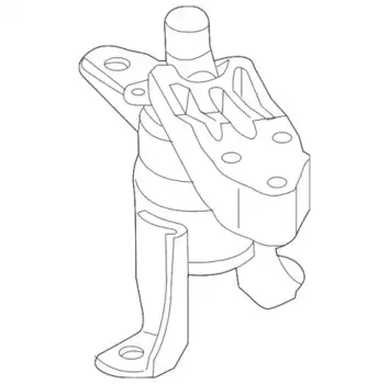 Подушка крепления двигателя MAZDA D65239060H