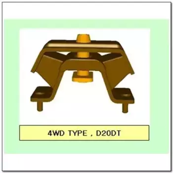 Подушка крепления двигателя SSANGYONG 2072009A00