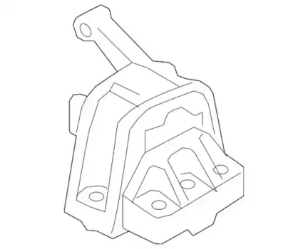 Подушка крепления двигателя VAG 5N0199262K