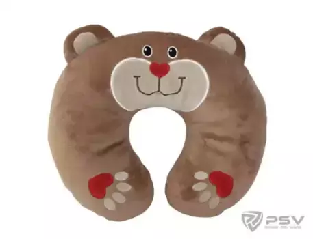 ПОДУШКА-ВОРОТНИК АВТОМОБИЛЬНАЯ ДЕТСКАЯ 'МИШКА' PSV 130803