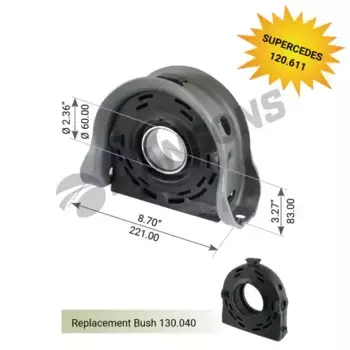 Подвесная опора кардана MANSONS 130.035