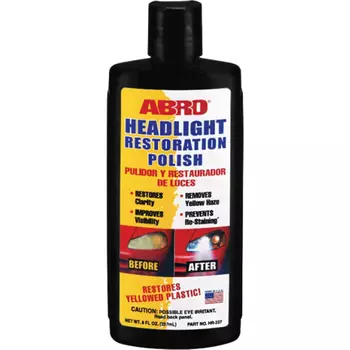 полироль для фар! 237мл.\ HR-237 ABRO