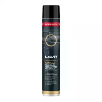 полироль-реставратор пластика! Vanilla, 1000 мл\ LN2450 LAVR