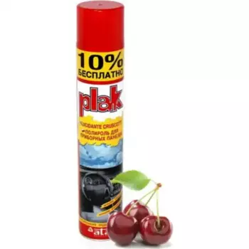 полироль! салона PLAK 750 мл аэрозоль, глянцевый, вишня\ 5163