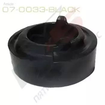 ПОЛИУРЕТАНОВАЯ Проставка пружины верхняя мм 070033BLACK X5 RESOURCE