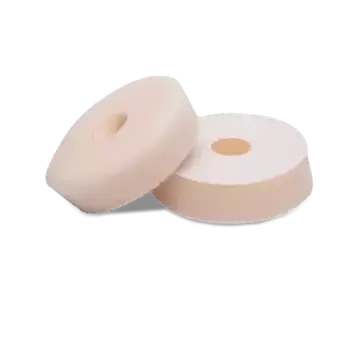 поролоновый круг ультрамягкий белый эксцентриковый 80/90!\ DT-0309 DETAIL