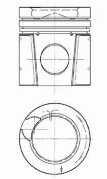 поршень !99984960-88640110 d130 R6 \DAF 85/95 XE 315C1/XE 280C1 Euro 3 99 984 600 KS