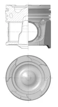 поршень! d108\ MAN TGM D0834/0836