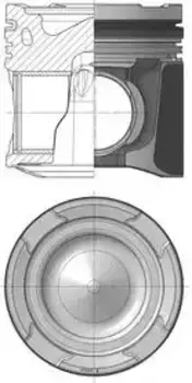 поршень! d126 R6\ MAN TGA D2676 LF/LOH 41 120 600 KS