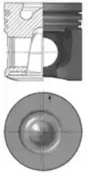 поршень двигателя! D105\ Caterpillar C4.4/C7.1 40403600 KS