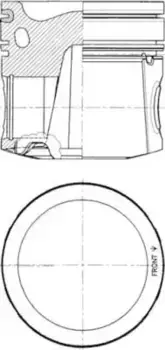 поршень двигателя! D107\ Komatsu SAA6D107E-1, Cummins QSB6.7 41082600 KS
