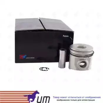поршень с кольцами! d87x2.5x2x3+0.70\ MB W124/W202/W463 2.0D-3.0D 83> 27-PW029-070 UNITED MOTORS
