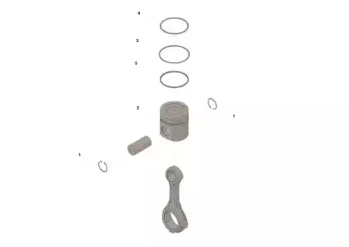 ПОРШЕНЬ В СБОРЕ 2882118 CUMMINS QSX15, АРТ. 2882118