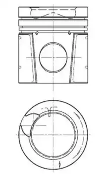 поршневая группа !99984600+88640110 d130 R6 \DAF 85/95 XE 315C1/XE280C1 Euro 3 99 984 960 KS