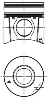 поршневая группа !d115 R6 \IVECO STRALLIS/EUROTRAKKER дв.F2BE0681 40 316 961 KS