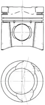 поршневая группа !d128\MAN D2876 LF02/LOH01/LUH01/LUH02 Euro2 95-> 94 394 960 KS